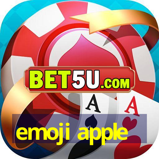 emoji apple